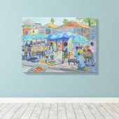 ショッピングHAITI Canvas Print キャンバスプリント (インサイチュ (ウッドフロア))