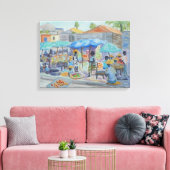 ショッピングHAITI Canvas Print キャンバスプリント (インサイチュ (リビング))