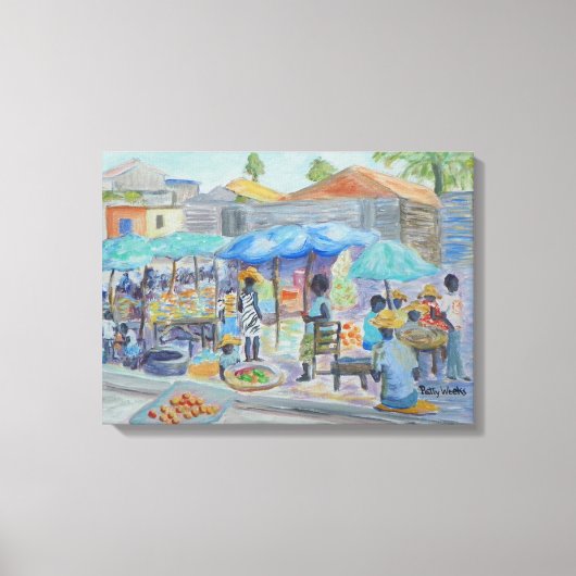 ショッピングHAITI Canvas Print キャンバスプリント (正面)