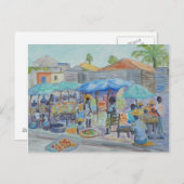 ショッピングINハイチはがき ポストカード (正面/裏面)