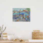 ショッピングin HAITI Poster ポスター (キッチン)