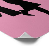 ショッピングNot A Quitterポスタおもしろいーサイン ポスター (角)