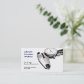 ショップとマシンショップ 名刺 (スタンド正面)