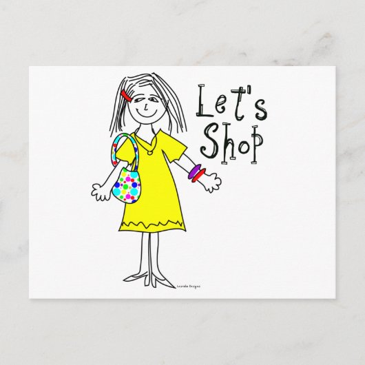 ショップアホリック ポストカード (正面)