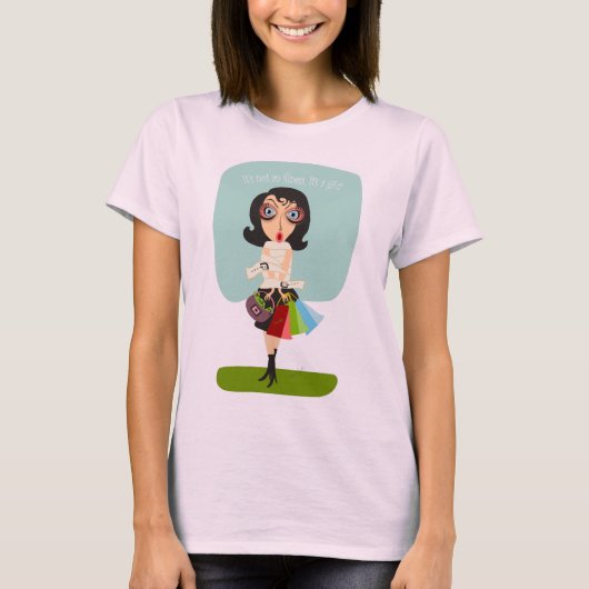 ショップアホリックvsギフト tシャツ (正面)