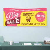 ショップセール割引プロフェッショナルコマースバナー 横断幕 (トレードショー)