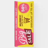 ショップセール割引プロフェッショナルコマースバナー 横断幕 (縦)