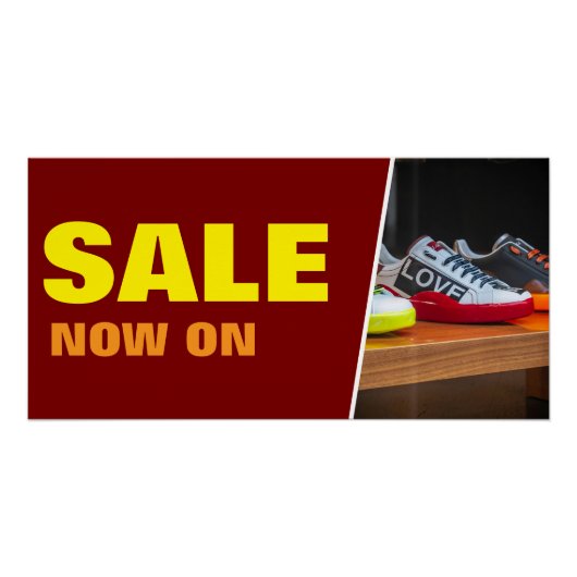 ショップセール広告カスタム光沢ポスター ポスター (正面)