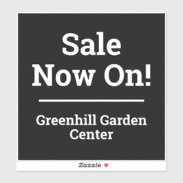 ショップ販売またはストア販売ステッカー シール