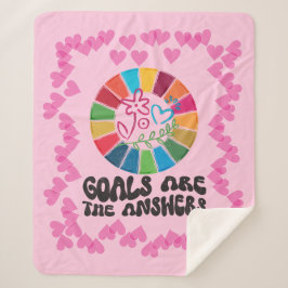 ショッ地球に優しプ意図的に生きる。グローバルゴール シェルパブランケット