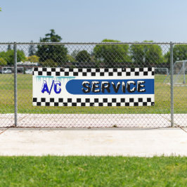 ショッ車のプA/Cサービスエアコン大型 横断幕