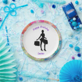 ショパホリックグラム誕生日紙プレート ペーパープレート (パーティー)