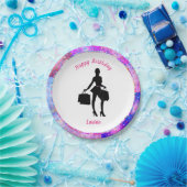 ショパホリックグラム誕生日紙プレート ペーパープレート (パーティー)