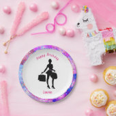 ショパホリックグラム誕生日紙プレート ペーパープレート (パーティー)