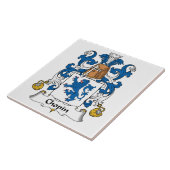 ショパンの家紋 タイル (側面)