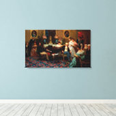 ショパン遊のピアノ キャンバスプリント (インサイチュ (ウッドフロア))