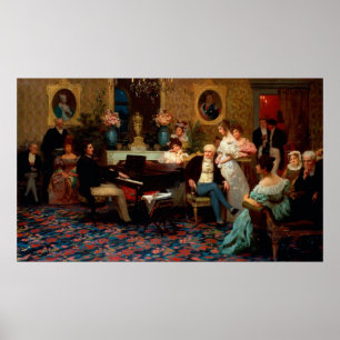 ショパン遊のピアノ ポスター