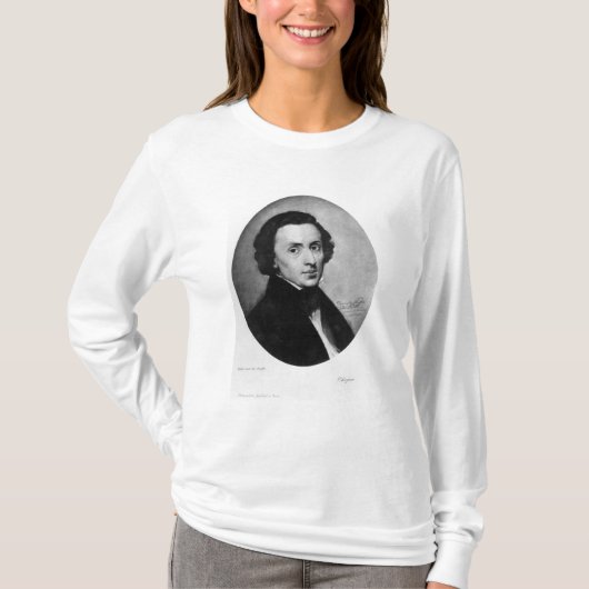 ショパン1858年 Tシャツ (正面)