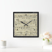 ショパン – ポロナーズ スクエア壁時計 (ホーム)