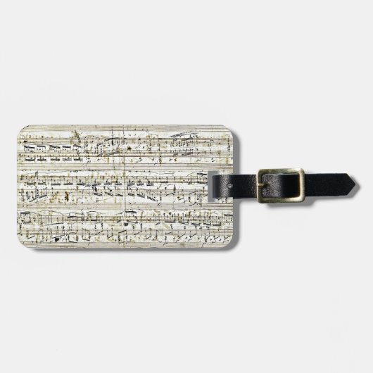 ショパン – ポロナーズ ラゲッジタグ (正面横)