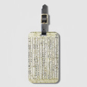 ショパン – ポロナーズ ラゲッジタグ (正面縦)