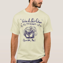 ショパン 小ワルツ クルー ネック Tシャツ
