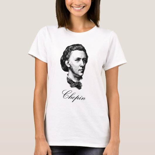ショパン Tシャツ (正面)