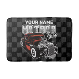 ショパーソナライズされたッ改造プレトロ車 バスマット