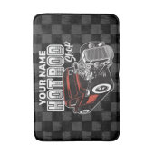 ショパーソナライズされたッ改造プレトロ車 バスマット (正面縦)