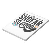 ショファーソおもしろいフトユダヤ人ハヌカー休日の贈り物 ノートパッド (回転)