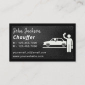 ショフールタクシードライバープロフェッショナルダーク 名刺 (正面)