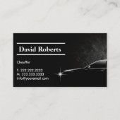 ショフールタクシードライバープロフェッショナルダーク 名刺 (正面)