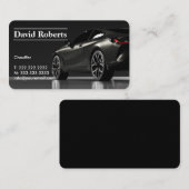 ショフールタクシードライバープロフェッショナルダーク 名刺 (正面/裏面)