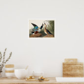 ショベラー・ダックbyオードボンポスター ポスター (キッチン)