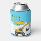 ショベルの名前のパーソナライズ 缶クーラー (缶裏面)