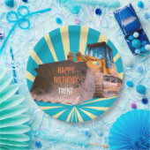 ショベルをテーマにした ペーパープレート (パーティー)