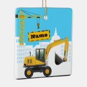 ショベルオーナメントの名前の追加クリスマス セラミックオーナメント (右)