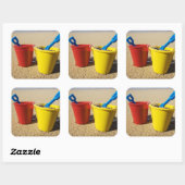 ショベルズアンドパイルオンサンディビーチ スクエアシール (シート)