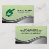 ショベルロ離れゴ | 草園芸 名刺 (正面/裏面)