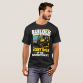 ショベル付き建築用ミニ子供用はしご Tシャツ (正面フル)