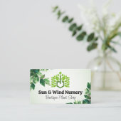 ショベル離れのロゴ | 横 名刺 (スタンド正面)