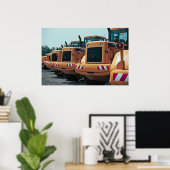 ショベル ポスター (ホームオフィス)