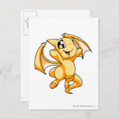 ショユル黄色 ポストカード (正面/裏面)