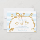 ショラお洒落イン結婚ズ サンキューカード (正面)