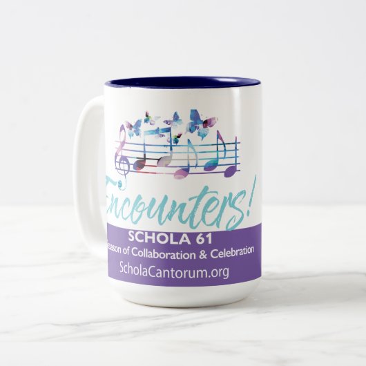 ショラ・カントラムの出会いシーズン61 12-oz mug ツートーンマグカップ (正面左)