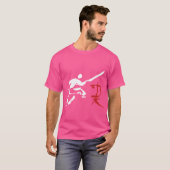 ショリンマルティアール姿と中国の手紙 Tシャツ (正面フル)