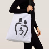 ショルダーエレガントハンドバ祝ッグの家族の愛 クロスボディバッグ (クローズアップ)