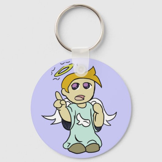 ショルダーエンジェルキーチェーン キーホルダー (正面)