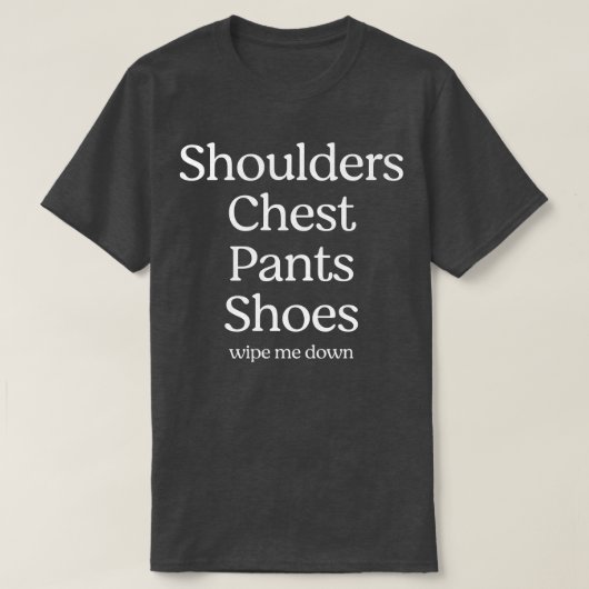 ショルダーチェストパンツ Tシャツ (デザイン正面)