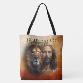 ショルダートートバッグイエスキリストThe Lion Of Judah トートバッグ (裏面)
